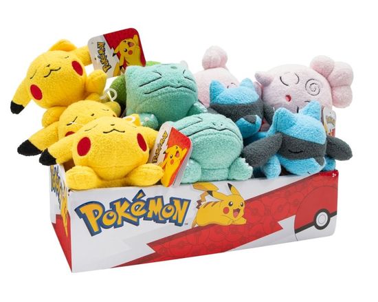 Pokémon Sleeping Plyš (Assortment) W1 1 KS