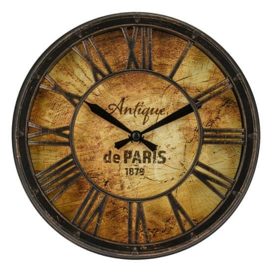 SEGNALE Hodiny nástenné Antique PARIS 21 cm KO-837000250