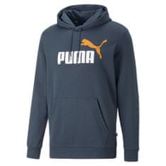 Puma Mikina tmavomodrá 182 - 187 cm/L Ess 2 Col Big Logo