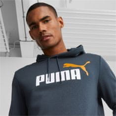 Puma Mikina tmavomodrá 182 - 187 cm/L Ess 2 Col Big Logo