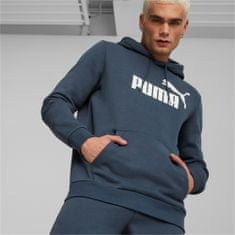 Puma Mikina tmavomodrá 182 - 187 cm/L Ess Big Logo Hoodie FL