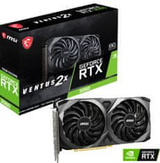 MSI GeForce RTX 3060 VENTUS 2X 12G OC, LHR, 12GB GDDR6