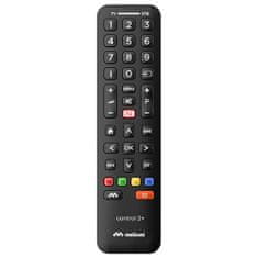 Meliconi Diaľkový ovládač , 808038 CONTROL 2+, univerzálny, 2v1, pre všetky TV modely a externé dekodéry