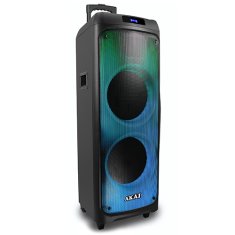 Akai Reproduktor , Party speaker 1010, prenosný, Bluetooth, LED displej, 100 W RMS