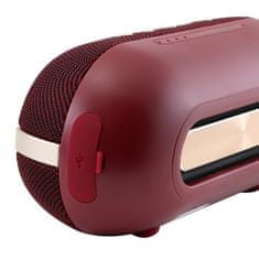 Akai Prenosný reproduktor , ABTSW-30 RED, vodeodolný, Bluetooth, hands free, 20 W RMS, červený