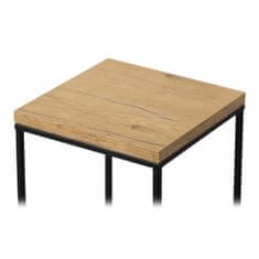 Dekorstyle Stojan na kvety Basic Loft 40 cm čierny