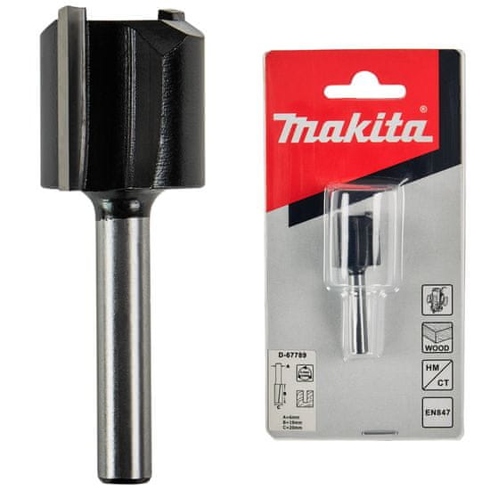 Makita Priama fréza 6 mm pre frézku D-67789