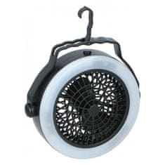 Northix Kempingová lampa s ventilátorom - na batérie - LED 