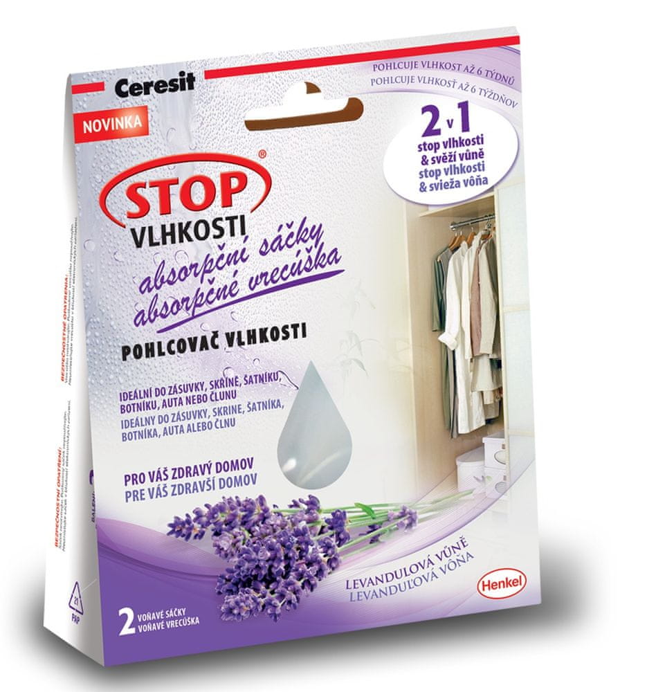 Ceresit STOP VLHKOSTI - absorpčné vrecúška