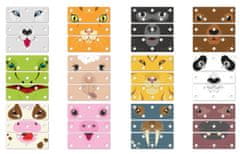 Quercetti 00322 Animal Faces Puzzle