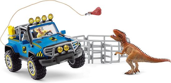 Schleich 41464 Terénne auto s vonkajším výbehom pre dinosaura