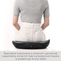 MOSH ERGO2 B1S Ergonomický podsedák na stoličku - čierny