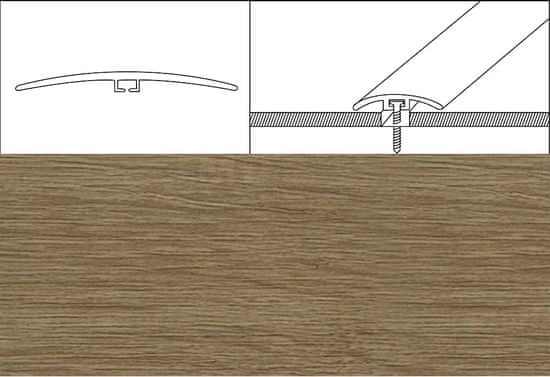 Eurofinal prechodové lišty 4 cm x 90 cm – jaseň bona