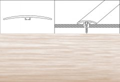 Eurofinal prechodové lišty 4 cm x 90 cm – brest rufa