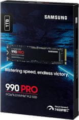 SAMSUNG SSD 990 PRO, M.2 - 1TB (MZ-V9P1T0BW)