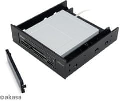 Akasa adaptér pro 3,5" HDD do 5,25" vr. kábelů (AK-HDA-12)