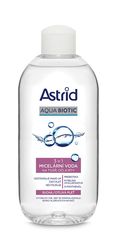 Astrid Micelárna voda 3 v 1 na tvár, oči a pery pre suchú a citlivú pleť Aqua Biotic 200 ml