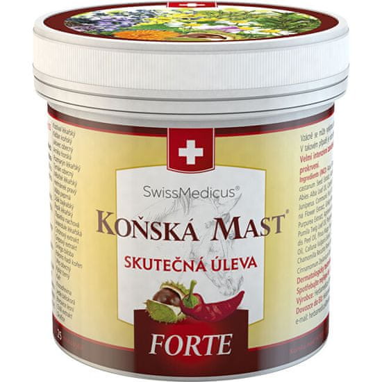 Konská masť Forte hrejivá 500 ml