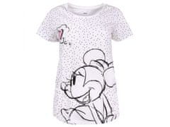 Disney Tehotenské biele bodkované tričko Minnie Mouse DISNEY S