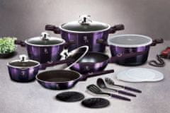 Berlingerhaus Panvica WOK s titánovým povrchom 28 cm Purple Eclipse Collection