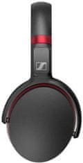 SENNHEISER HD 458BT, čierna/červená