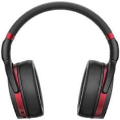 SENNHEISER HD 458BT, čierna/červená - rozbalené