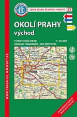Okolie Prahy - východ 1:50 000/KČT 37 Turistická mapa