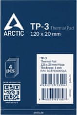 Arctic TP-3 Thermal Pad 120x20x1mm (balenie 4 kusů)