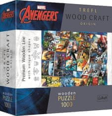 Puzzle Marvel Avengers 1000 dílků - Wood Craft Origin puzzle