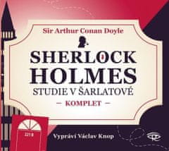 Sherlock Holmes - Štúdia v šarlátovej - CDm3 (Číta Václav Knop)