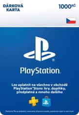 SONY PlayStation Store - Dárková karta 1 000 Kč