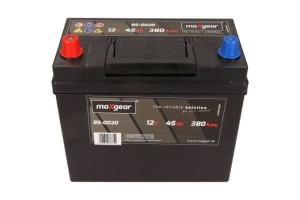 MAXGEAR 45AH Autobateria , 12V , 280A , ĽAVÁ !!! , 85-0020