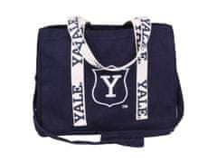 sarcia.eu Tmavomodrá bavlnená taška cez rameno na Yale University