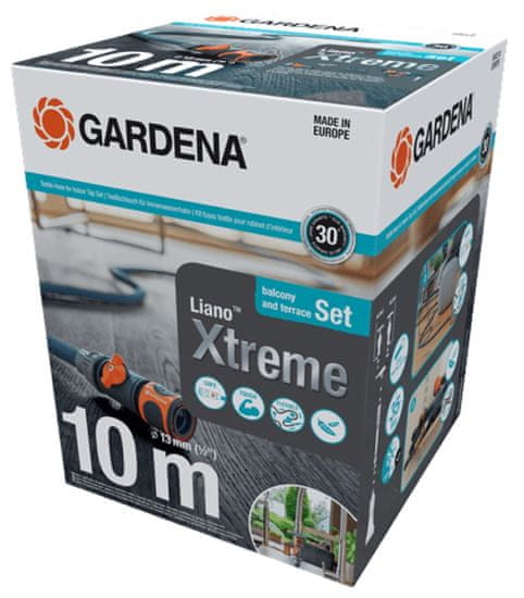 Gardena Textilná hadica Liano Xtreme 10m - súprava, 18490-20 (4a)