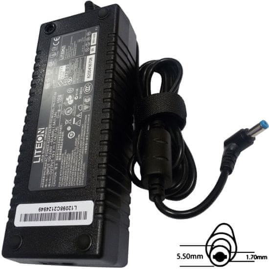 Acer orig. NTB adaptér 135W19V AC 5.5x1.7 mm (bez sieťovej šnúry)