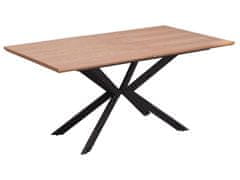Halmar Rozkladací jedálenský stôl Legarto - dub prírodný / čierna