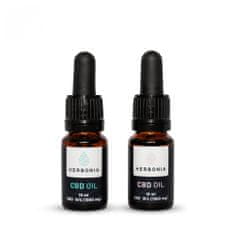 Herbonia Výhodný balíček pre pár, Varianta: 10% CBD Konopný olej, 10 ml + 15% CBD Konopný olej, 10 ml