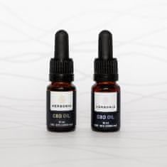 Herbonia Výhodný balíček pre pár, Varianta: 15% CBD Konopný olej, 10 ml + 20% CBD Konopný olej, 10 ml