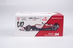 BBurago Kovový model Alfa Romeo C42 - Guanyu Zhou (2022), 1:43 BBurago Signature