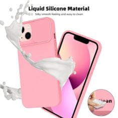 MobilMajak Obal / kryt na Apple iPhone 7 Plus / 8 Plus ružové - SLIDE Case