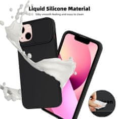 MobilMajak Obal / kryt na Apple iPhone 7 Plus / 8 Plus čierne - SLIDE Case