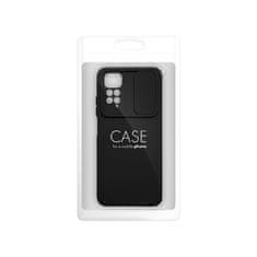 MobilMajak Obal / kryt na XIAOMI Redmi NOTE 9 čierny - SLIDE Case