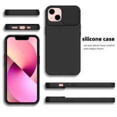 MobilMajak Obal / kryt na Apple iPhone 7 Plus / 8 Plus čierne - SLIDE Case