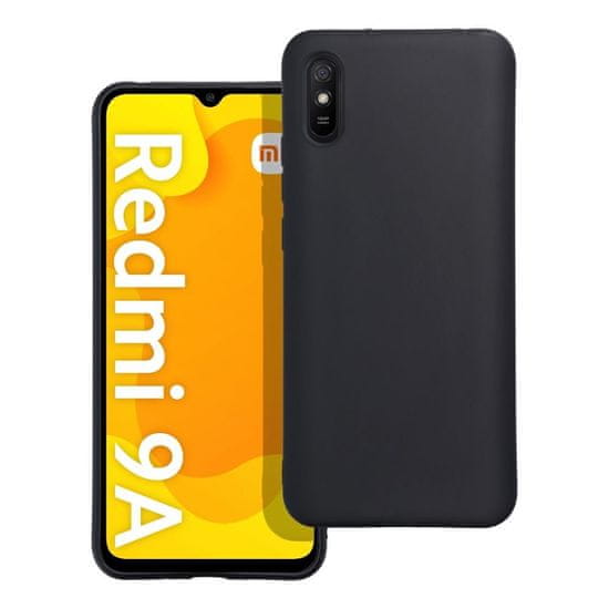 MobilMajak Obal / kryt na XIAOMI Redmi 9A / 9AT čierny - MATT Case