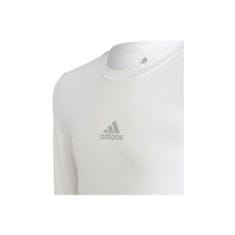 Adidas Tričko výcvik biela L JR Techfit Compression