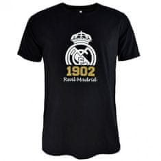 Fan-shop Tričko REAL MADRID Crest black Velikost: L