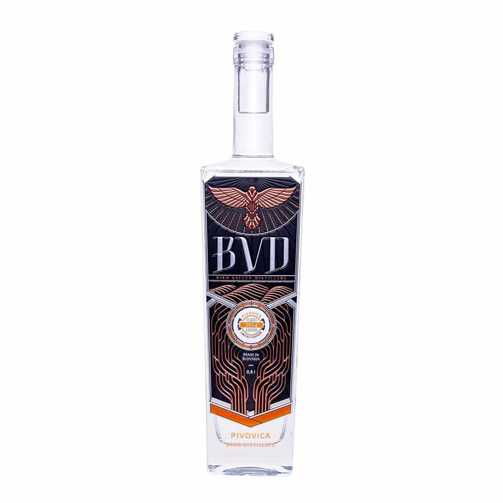 BirdValleyDistillery Destilát BVD Pivovica 0,5 l