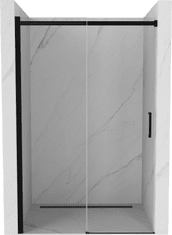 Mexen Sprchové dvere OMEGA čierne, 160 cm