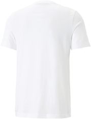 Bmw tričko PUMA MMS Graphic černo-bielo-šedé S