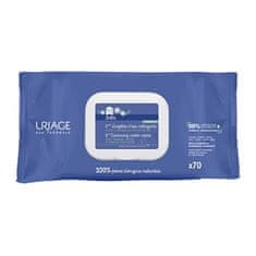 Uriage Čistiace obrúsky Bébé (1st Clean sing Water Wipes) 70 ks